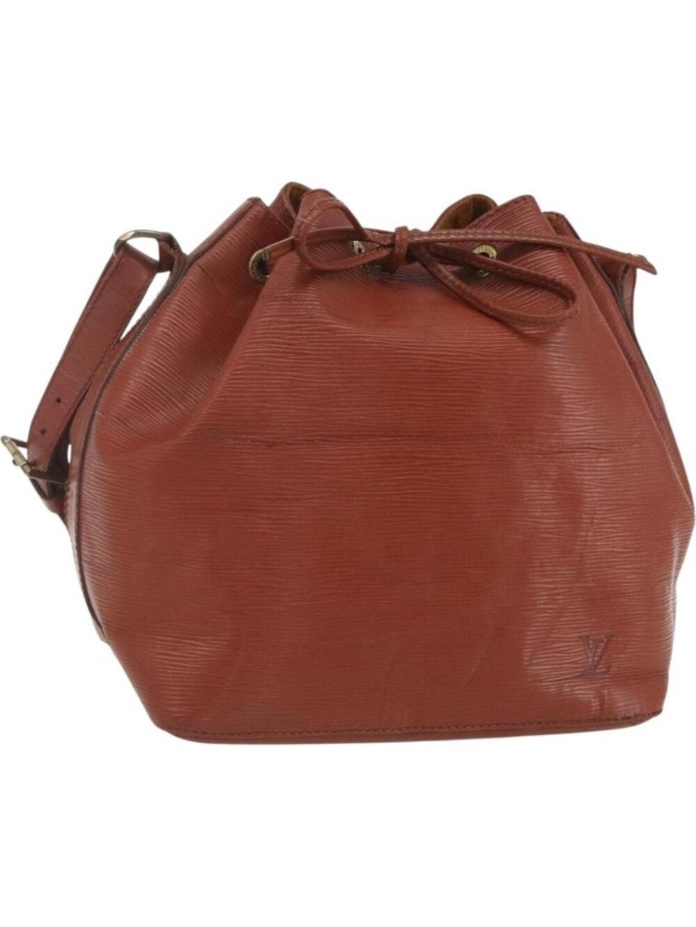 LOUIS VUITTON Epi Petit Noe Shoulder Bag Brown M44103